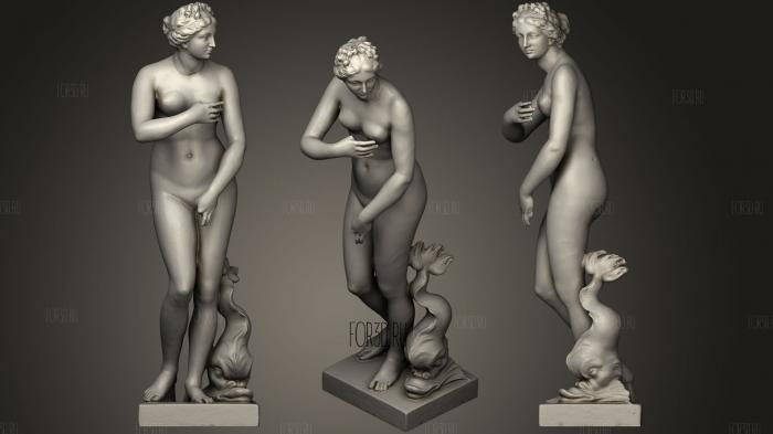 Venus type Medici stl model for CNC